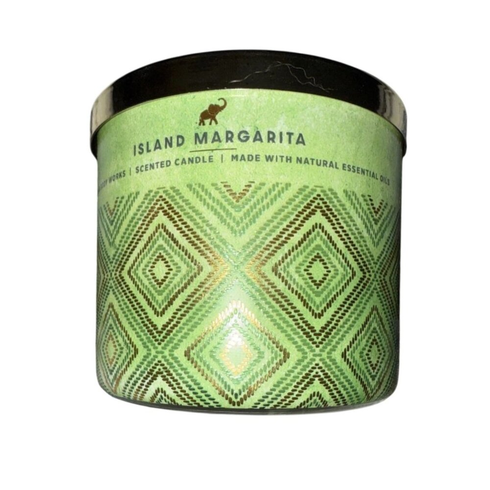 Bath and Body Works - Island Margarita 3-Wick Candle w/ Essential Oils 14.5 Oz